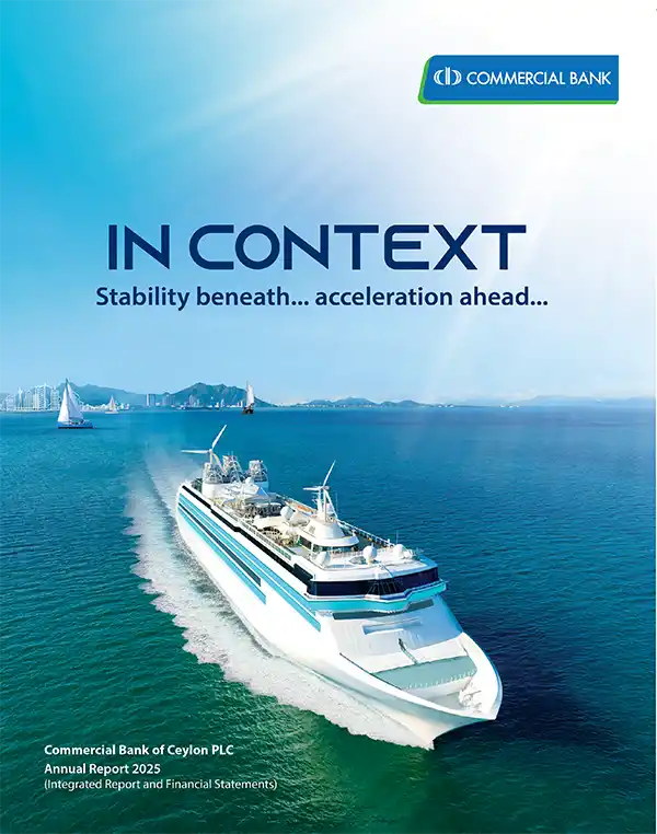 Commercial Bank Annual Report 2025 Cover